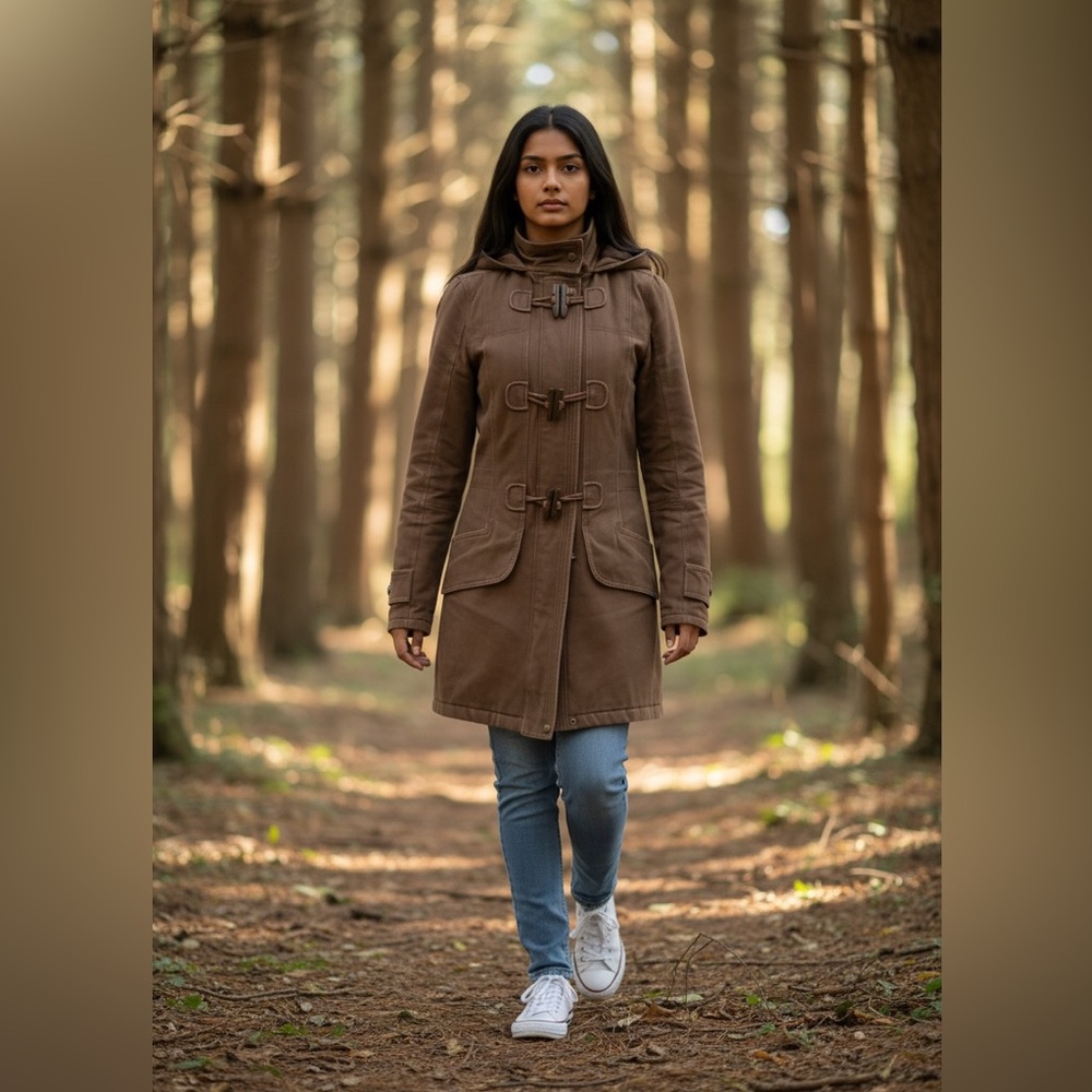 I. Spiewak & Sons Brown Drab Full-Length Parka